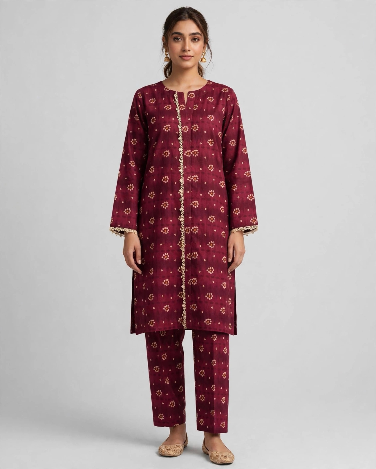 Mehron 2 Pc Khadar suit by Desires