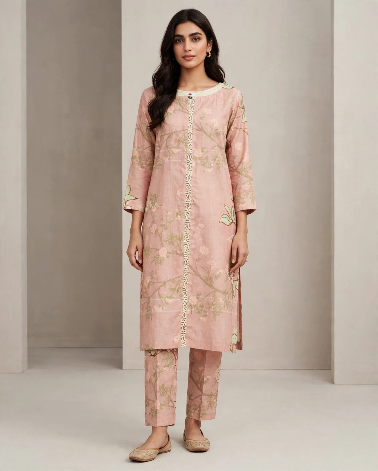 2 PC Khadar suit by Desires